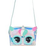 Spin Master Purse Pets, Y2K Corn Interactive Unicorn Pet Toy and Crossbody Bag, Over 30 097759 778988498729