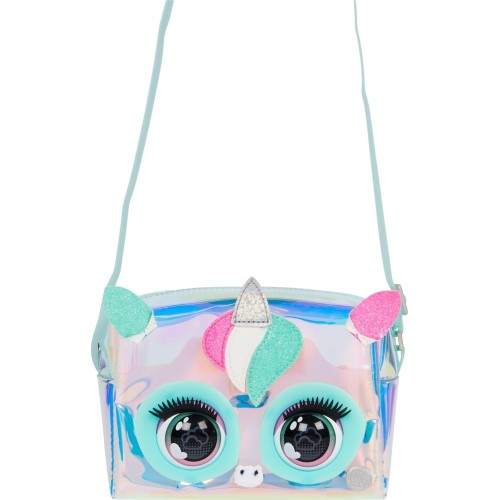 Spin Master Purse Pets, Y2K Corn Interactive Unicorn Pet Toy Και Crossbody Bag 097759 778988498729