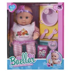 Toys-shop Choice Baellar Κούκλα Μωρό 32Εκ. Με Διάφορα Αξεσουάρ JO049369 5262088493692