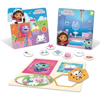 Lisciani Gabbys Dollhouse Gabby's Dollhouse-Kit From 2 Years-Promotes Logic And Imagination Develops The Memory 29.103348 800832