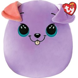 ty squishy beanies bitsy σκυλάκι μωβ 30εκ 1607-39312 008421393121