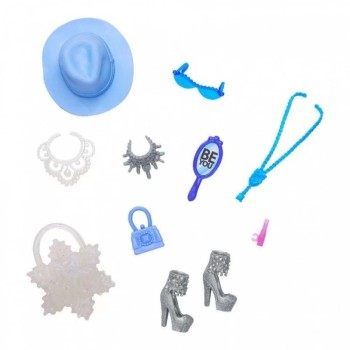Mattel Barbie Αξεσουάρ Μόδας Γαλάζιο Καπέλο Be You GWD98 / HWV75 194735221424