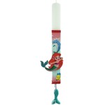 Λαμπάδες Decor Disney Princess Candle Ariel Wooden 24304 5202200006720