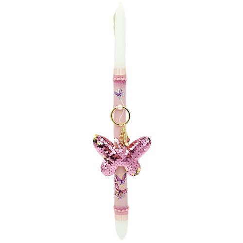 Λαμπάδες Decor Butterfly Lamp Rhinestone Keychain 24370 5202200006775