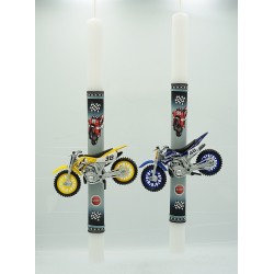 Λαμπάδες Decor Candle Motorcycle TRX 24742 5202200006782