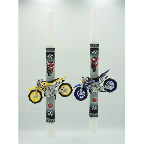 Λαμπάδες Decor Λαμπάδα Μηχανή TRX 24742 5202200006782