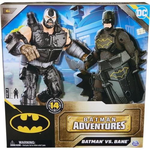 Spin Master DC The Batman DC Comics, Batman Adventures Battle Pack, Bane Και Batman Action Figures 097731 778988519509