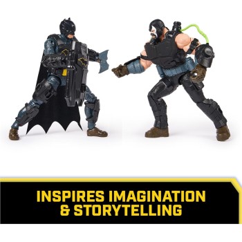 Spin Master DC The Batman DC Comics, Batman Adventures Battle Pack, Bane Και Batman Action Figures 097731 778988519509