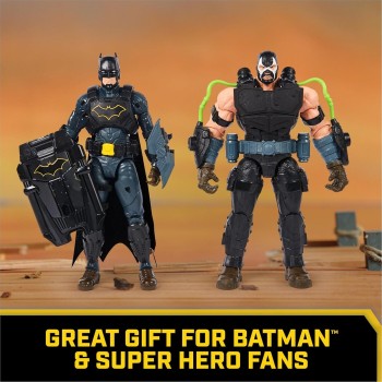 Spin Master DC The Batman DC Comics, Batman Adventures Battle Pack, Bane Και Batman Action Figures 097731 778988519509
