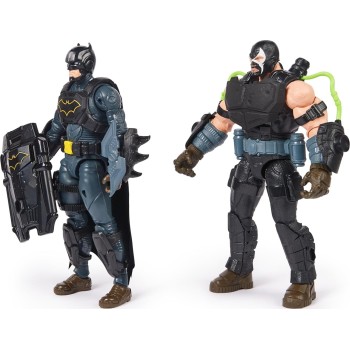 Spin Master DC The Batman DC Comics, Batman Adventures Battle Pack, Bane Και Batman Action Figures 097731 778988519509