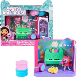 Spin Master Gabbys Dollhouse, Groovy Music Room With Daniel James Catnip Δωμάτια Κουκλόσπιτου Δωμάτιο Μουσικής 092140 7789883495