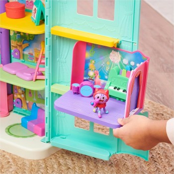 Spin Master Gabbys Dollhouse, Groovy Music Room With Daniel James Catnip Figure, 2 Acce 092140 778988349502