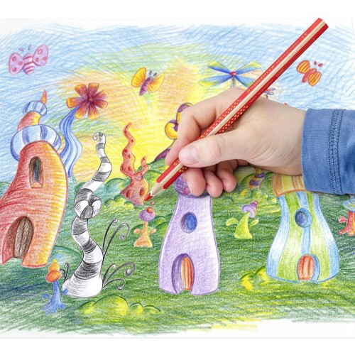 STAEDTLER Coloured pencil Noris jumbο 12 pcs 128 NC12P1 4007817036808
