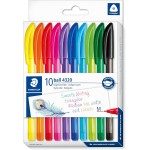 STAEDTLER Pen Set 10Pcs 1.0 Mm 4320 MC10 4007817102916