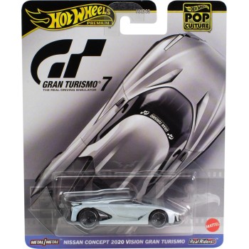 Mattel Hot Wheels  Toy Vehicle  •Premium Pop Culture Nissan Concept 2020 Vision Gran Turismo HXD63 / HKC38 194735099986