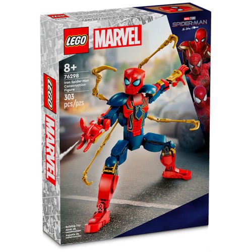 LEGO Marvel Avengers Marvel Iron Spider-Man Construction Figure 76298 5702017590165