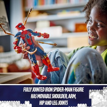 LEGO Marvel Avengers Marvel Iron Spider-Man Construction Figure 76298 5702017590165