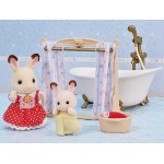 Epoch sylvanian families -  bath and shower set - dollhouse playsets 5739 5054131057391