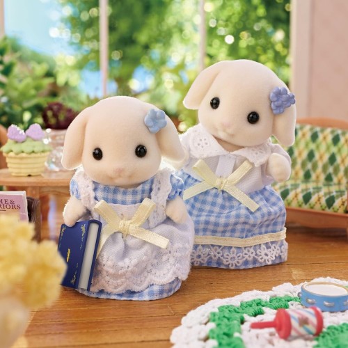 Epoch Sylvanian Families Flora Rabbit Family Οικογένεια Κουνελιών  5735 5054131057353