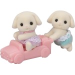 Epoch Sylvanian Families Flora Rabbit Twins Δίδυμα Κουνελάκια - Κουκλόσπιτα Παιχνίδια 5737 5054131057377