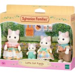 Epoch sylvanian families -  latte cat family - dollhouse playsets 5738 5054131057384