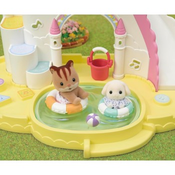Epoch Sylvanian Families Αρένα Άμμου Και Πισίνα Βρεφονηπιακού Σταθμού 5746 5054131057469