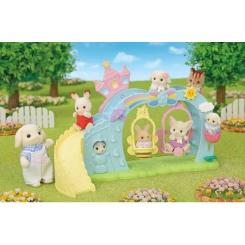 Epoch sylvanian families -  nursery swing - dollhouse playsets 5745 5054131057452