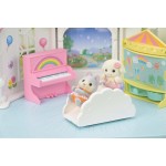 Epoch sylvanian families -  sunny castle nursery - dollhouse playsets 5743 5054131057438