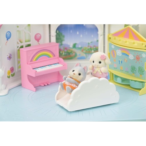 Epoch sylvanian families -  sunny castle nursery - dollhouse playsets 5743 5054131057438