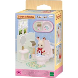 Epoch sylvanian families -  toilet set - dollhouse playsets 5740 5054131057407