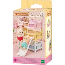 Epoch sylvanian families -  triple bunk beds - dollhouse playsets 5741 5054131057414