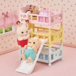 Epoch sylvanian families -  triple bunk beds - dollhouse playsets 5741 5054131057414