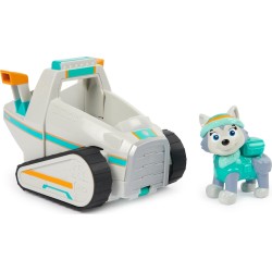 Spin Master Paw Patrol, Everests Snow Plow, Toy Car With Collectible Action Figure, Sus 6068772 778988673331