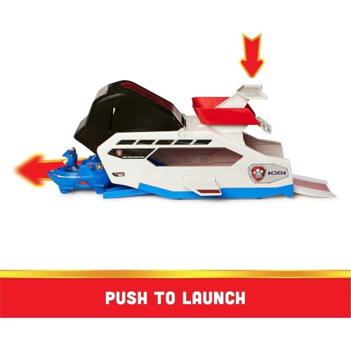 Spin Master Paw Patrol Aqua Pups Whale Patroller Team Vehicle With Chase Action Figure, 6065308 778988436264