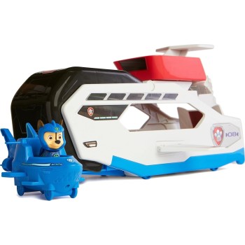 Spin Master Paw Patrol Aqua Pups Whale Patroller Team Vehicle With Chase Action Figure, 6065308 778988436264