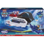 Spin Master Paw Patrol Aqua Pups Whale Patroller Team Vehicle With Chase Action Figure, 6065308 778988436264