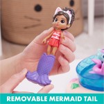 Spin Master Gabbys Dollhouse, Purr-Ific Pool Playset With Gabby And Mercat 6067878 778988492598
