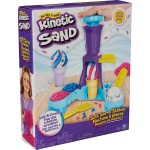 Spin Master Kinetic Sand, Soft Serve Station With 396g of Play Sand blue, Pink and Whit 6068385 778988501719