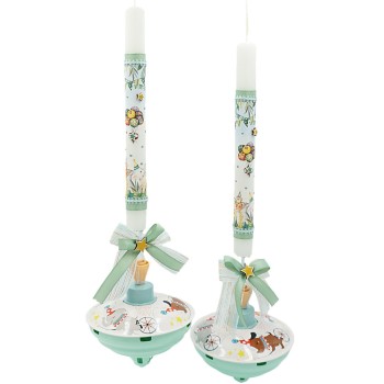 Λαμπάδες Decor Λαμπάδα Μεταλλική Σβούρα Τσίρκο 24798 5202200006911
