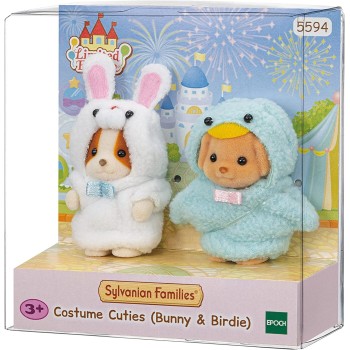 Epoch Sylvanian Families SF Costume Cuties Bunny K Birdie 5594 5054131055946