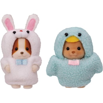 Epoch Sylvanian Families SF Costume Cuties Bunny K Birdie 5594 5054131055946