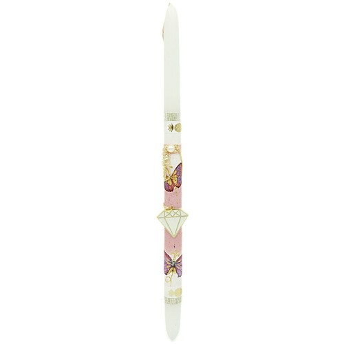 Λαμπάδες Decor Λαμπάδα Διαμάντι Πεταλούδα 24380 5202200006928