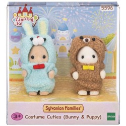 Epoch Sylvanian Families SF Costume Cuties Bunny K Puppy 5596 5054131055960