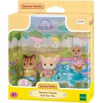 Epoch Sylvanian Families Φιλαράκια Βρεφονηπιακού Σταθμού - Η Παρέα Των Τριών Διασκεδάζει Στην Πισίνα  5749 5054131057490