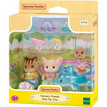 Epoch Sylvanian Families SF Nursery Friends - Pool Fun Trio 5749 5054131057490