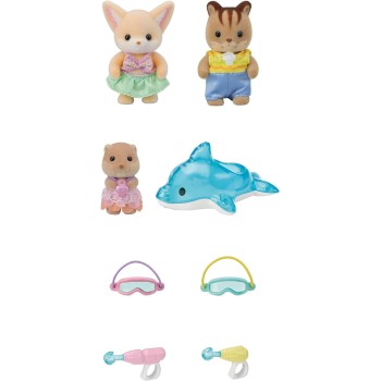 Epoch Sylvanian Families SF Nursery Friends - Pool Fun Trio 5749 5054131057490