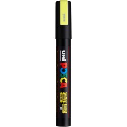 Uni-ball Mitsubishi Pencil Marker Posca Yellow PC-5M-FLUO 4902778198056