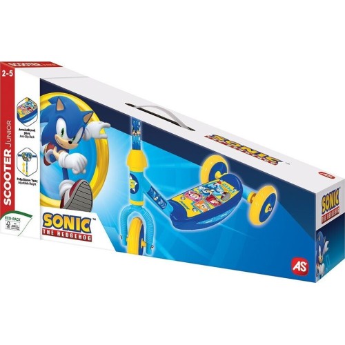As company Sonic The Hedgehog AS Children's Scooter With 3 Sonic Wheels For 2-5 Years 5004-50260 5203068502607