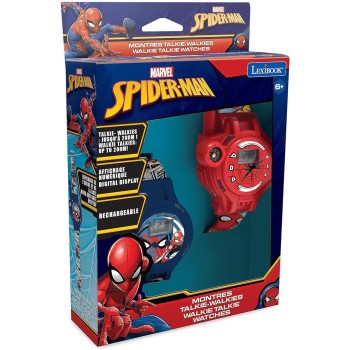Lexibook Digital Spiderman With With Walkie Talkies 200m 25.DMWTW1SP 3380743102030
