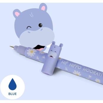 legami erasable gel  - hippo, thermosensitive ink, 0.7 mm tip diameter, 15  EP0028 8052694005849